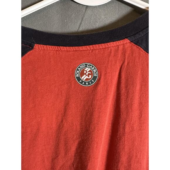 Roland Garros Shirt Mens Medium Paris Tennis Graphic Tee Vintage Style - Picture 5 of 5